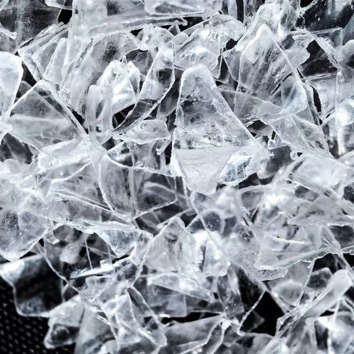 Пластівці ПЕТ прозорі